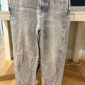rag & bone Washed Gray Track Joggers